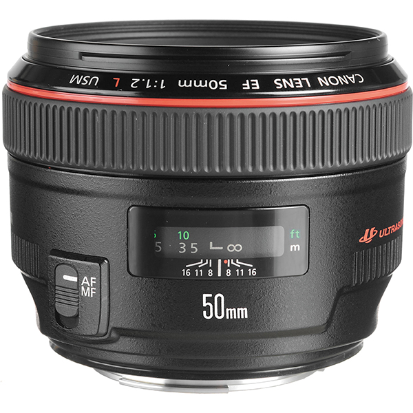 location-objectif-50mm f1.2 USM Canon 1